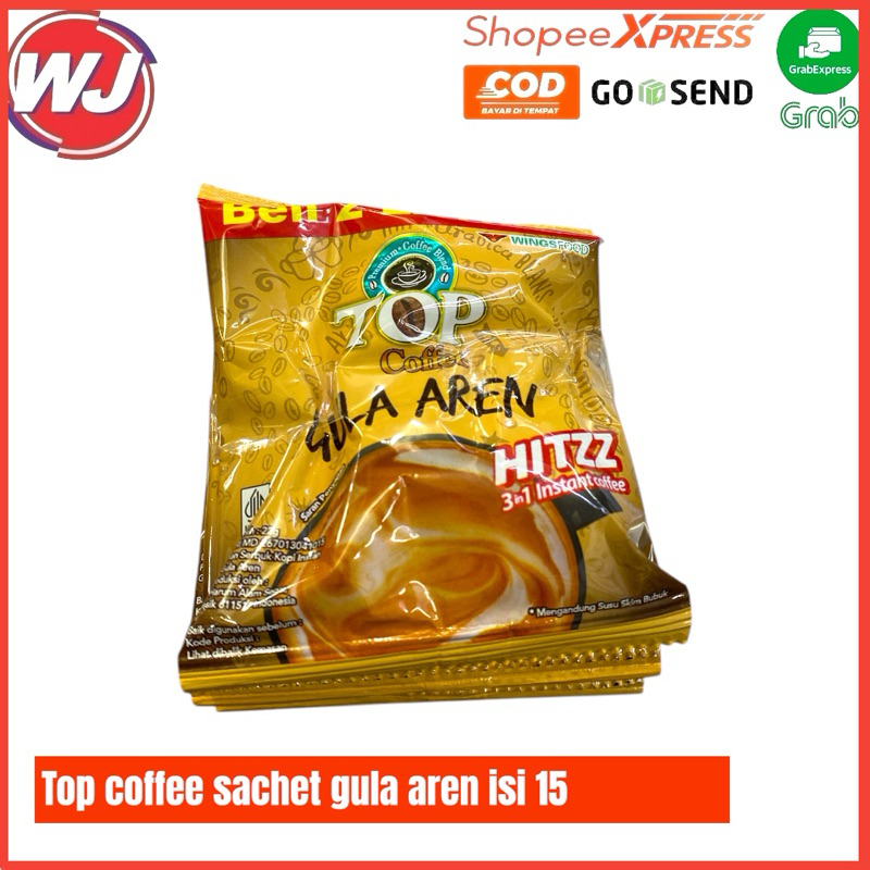 

TOP COFFEE SCHET GULA AREN ISI 15