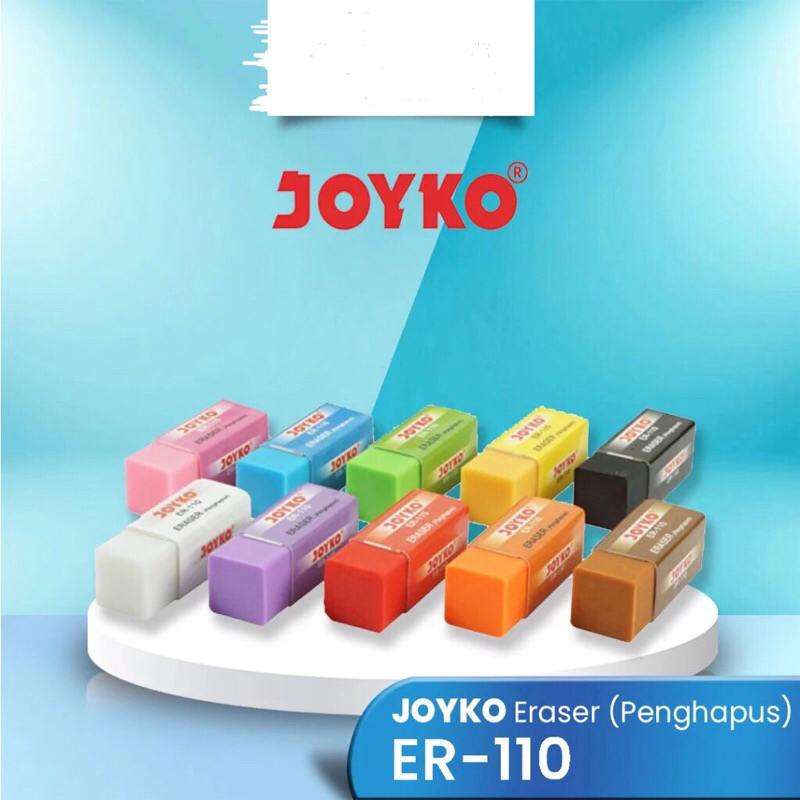 

PENGHAPUS JOYKO ER-110/ ERASER JOYKO ER-110/PENGHAPUS JOYKO WARNA