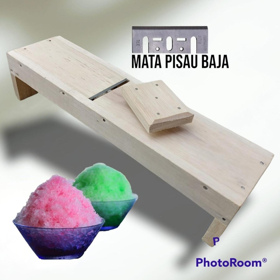 Serut Es Manual KAYU JATI Asli / Alat Serut Es Batu / SERUTAN ES MANUAL/Alat serut es serutan es bat