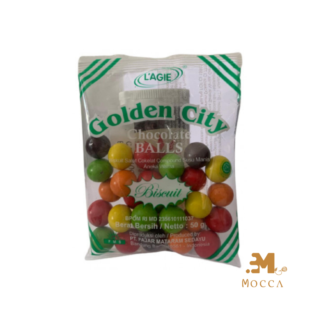 

L'AGIE GOLDEN BALL WARNA 50GR