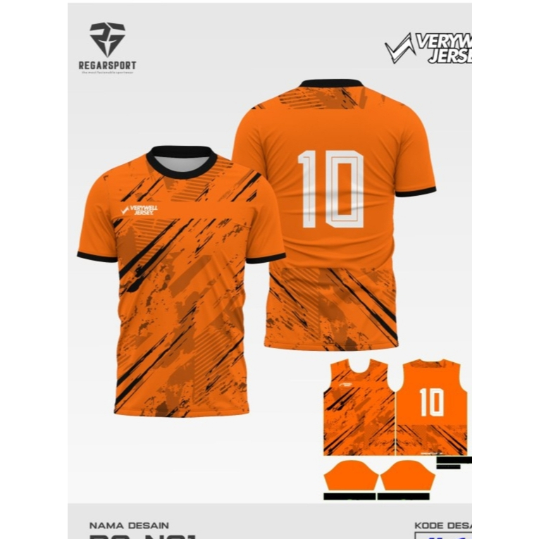 REGARSPORT - 06 Jersey Verywell Atasan lengan pendek