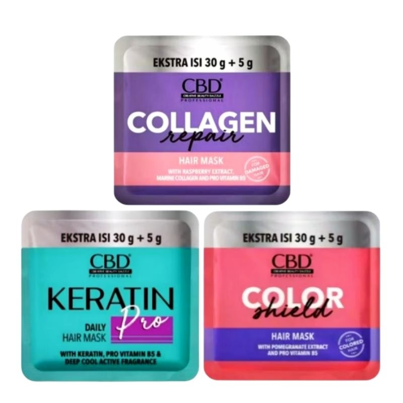 CBD Hair Mask Sachet