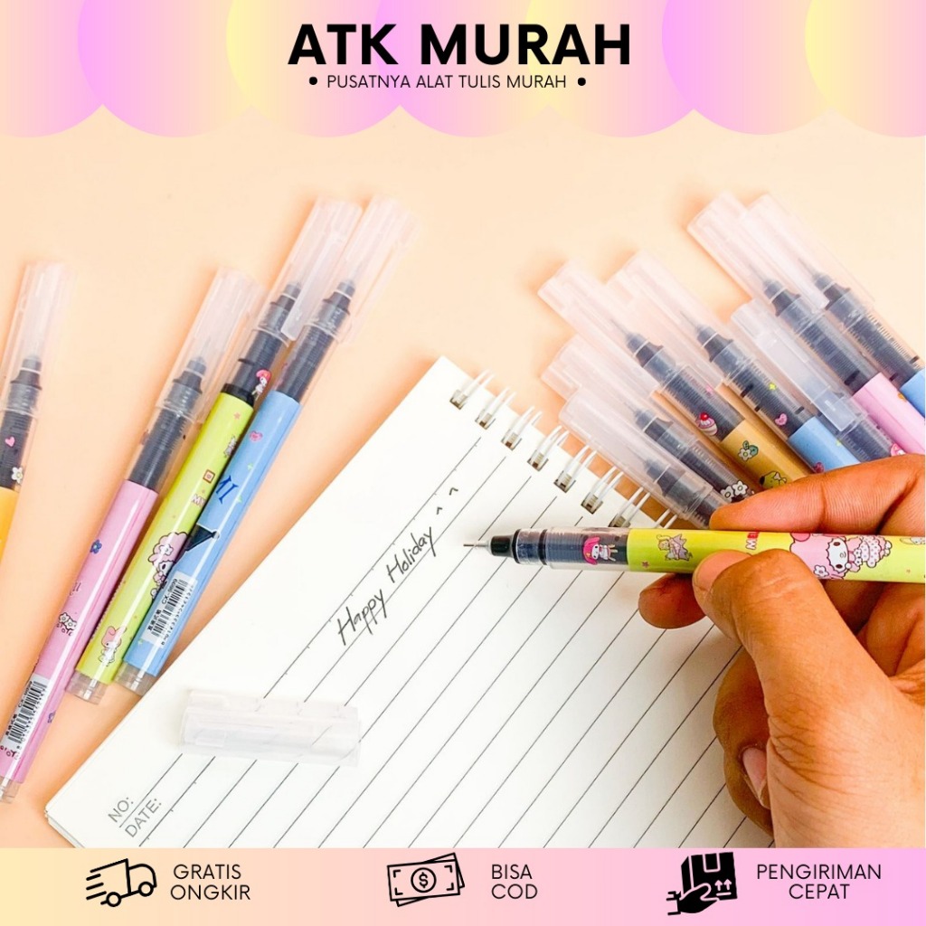 

BOLPEN GEL GLOW MARBLE SANRIO PGK-1280 PEN PENA ALAT TULIS SEKOLAH IMUT LUCU UNIK MURAH TERJANGKAU