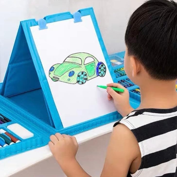 

RB Crayon Set Anak Pensil Warna 150pc 208pc Set Krayon Spidol Gambar Mewarnai Anak