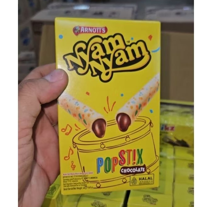 

ED 01.26 BOX 48GR - NYAM POP STIX / NYAM - NYAM POP STIK STIKS ( 20487 )