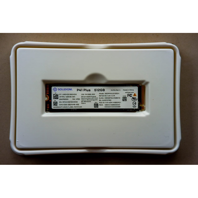 Solidigm P41 Plus - Nvme M.2 Gen4 2280