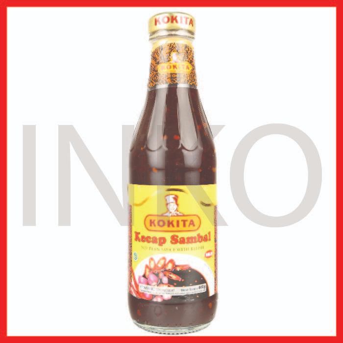 

KOKITA KECAP SAMBAL MILD PEDAS SEDANG BOTOL KACA 400GR