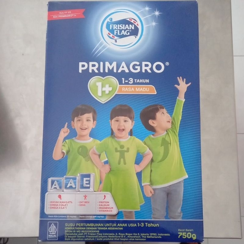 Susu frisian flag primagro 750gram