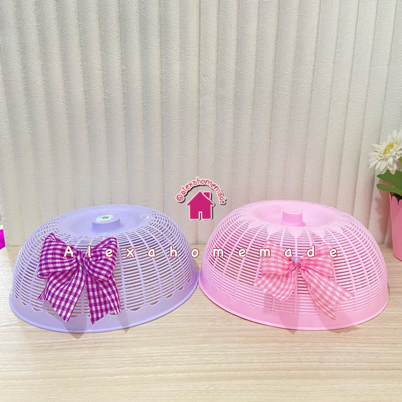 TUDUNG SAJI MINI PASTEL PINK - penutup piring