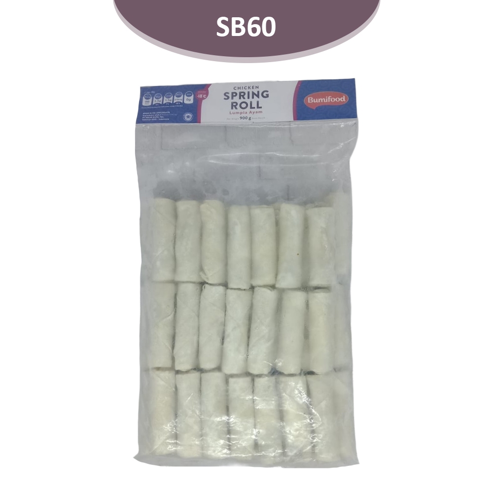 

Bumi Food LUMPIA AYAM 43PCS(900GR)