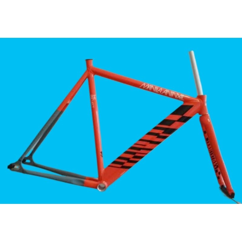 Frame & Fork Fixie Manila Animal Siap Rakit
