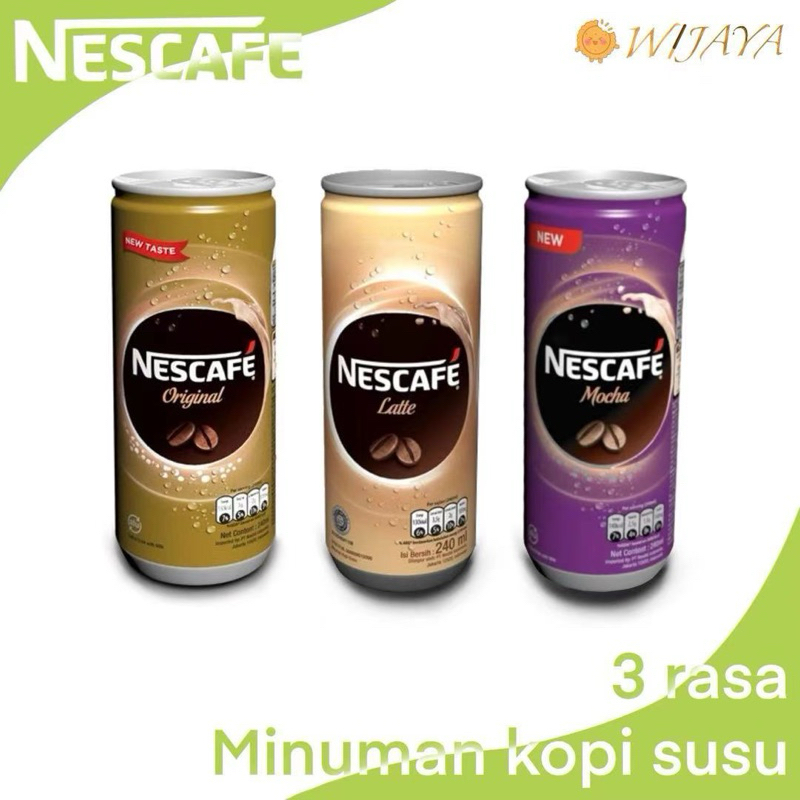 

Nescafe Kopi Kemasan Kaleng All Varian Rasa 220ml