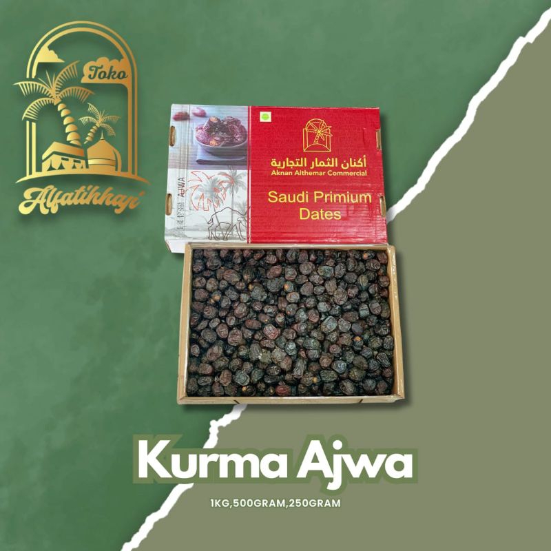 

Kurma Ajwa Al Madinah Premium Quality Grade A Grosir 5kg