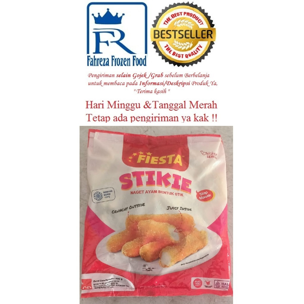 

Fiesta Chicken Nugget Stikie 400 Gram Harga Promo