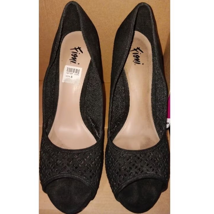 Preloved High Heels Fioni - Sepatu Wanita - Hitam