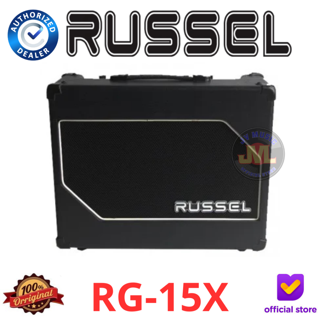 Russel RG15X 8-Inch Amplifier Guitar Russel RG-15X Ampli Gitar