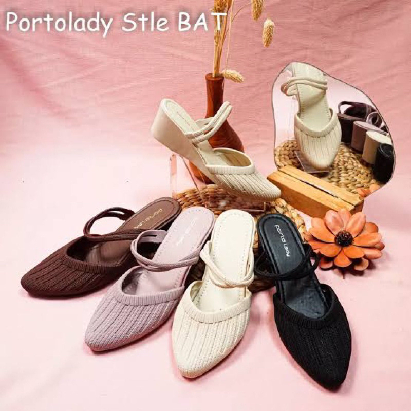 PORTO LADY - SANDAL WANITA DEWASA PORTO LADY SIZE 36-40 | SEPATU WANITA | SELOP CEWEK | SEPATU PEREM