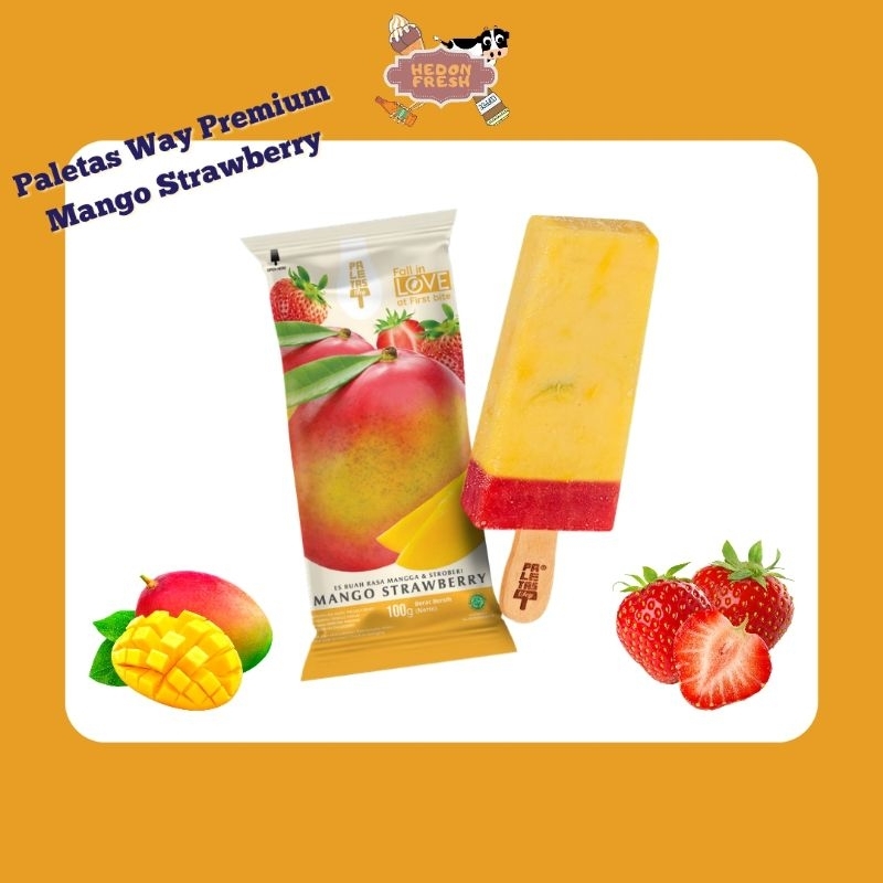 

Ice Cream Paletas Wey Premium Mango Strawberry
