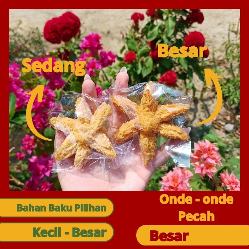 

[ Ukuran Besar ] Onde Onde Ketawa / Pecah / Kering