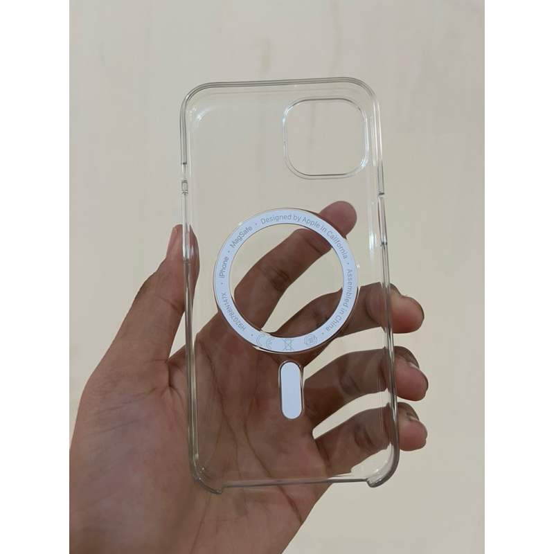 Clear Magsafe Case Iphone 13 Original Asli ibox NOT s24 plus fe 4 samsung 14 pro 15 max spigen 11 le