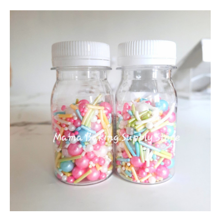 

Edible Sprinkle MIX COLOR Topping Hiasan Dekorasi Kue Cake Decor -+50g