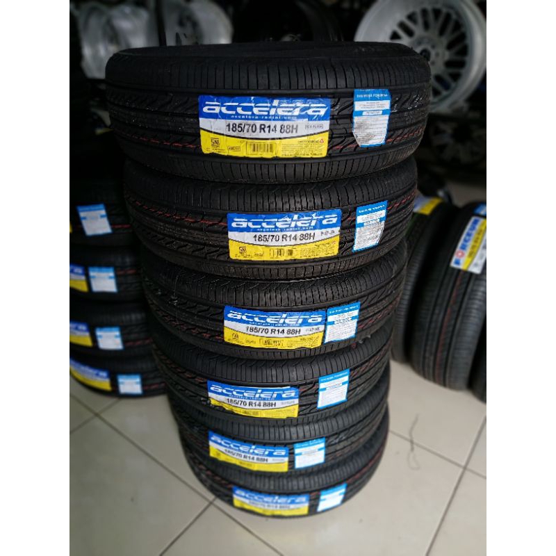 Ban mobil ukuran standart 185/70 r14 Accelera ecoplus produksi terbaru ban 185 70 r14