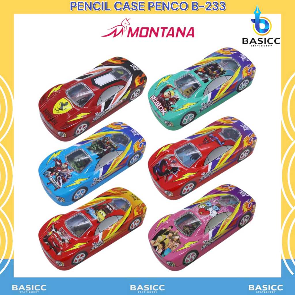 

Montana Pencil Case Penco Kotak Pensil Mobil B-233