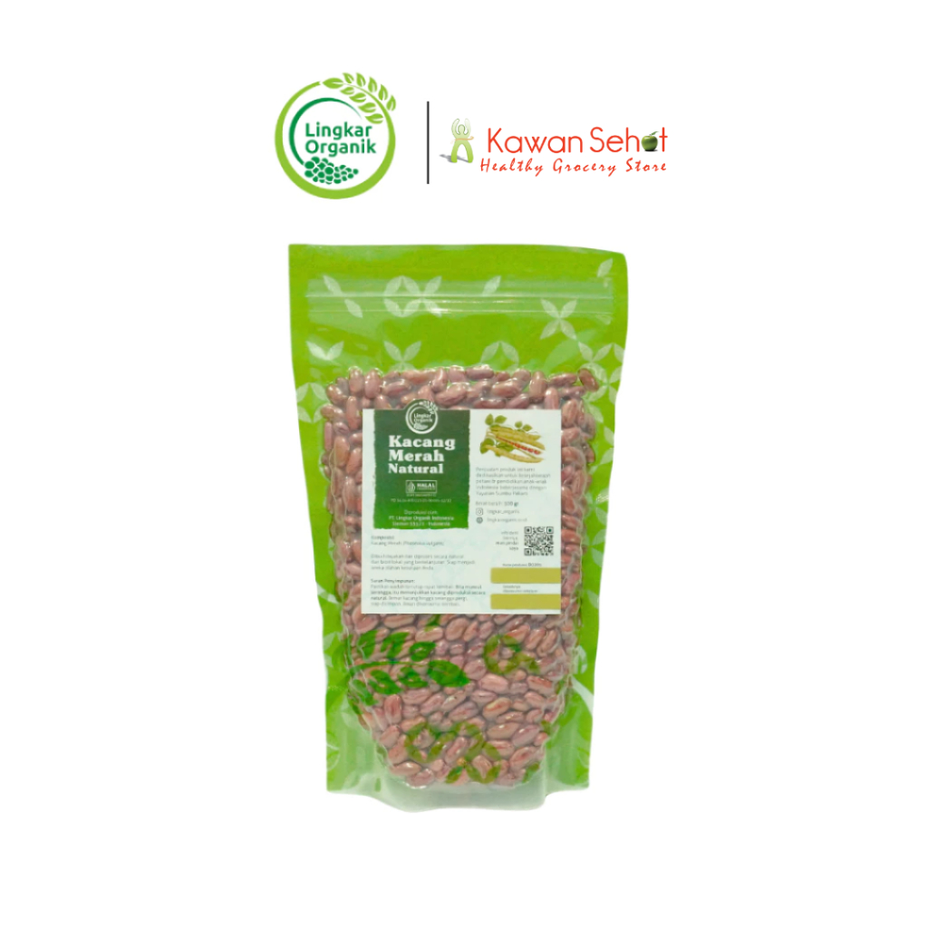 

Lingkar Organik Kacang Merah Organik | Organic Kidney Bean 500gr