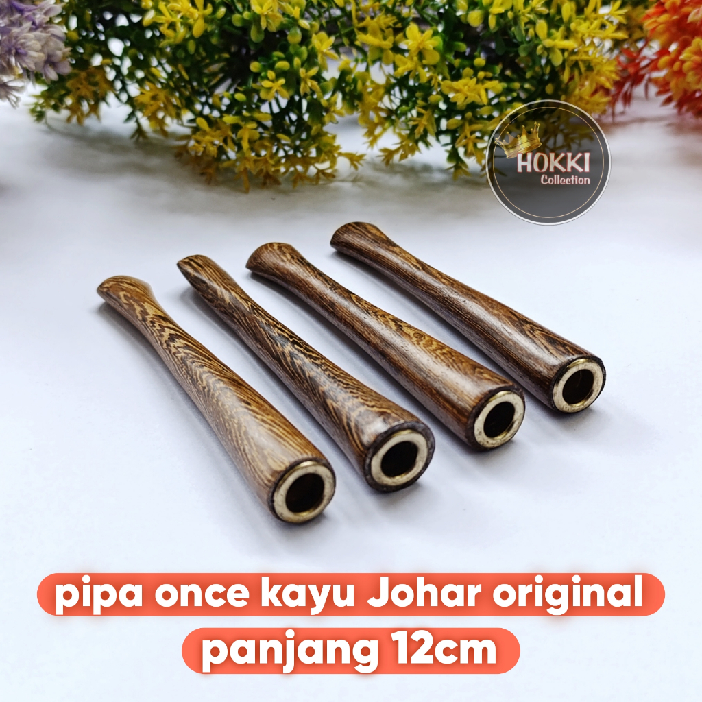 Pipa Once Padud Cangklong Kayu Johar Original Premium
