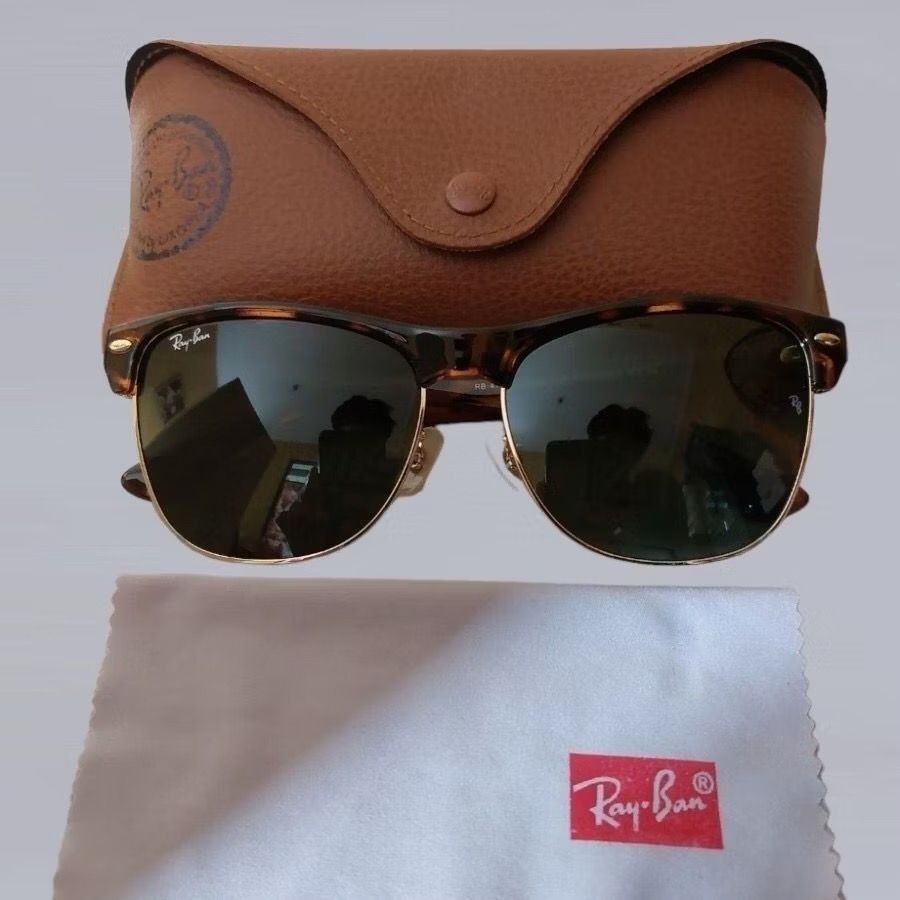 Kacamata Rayban 4175 Oversized Tortoise Gold Original 100%