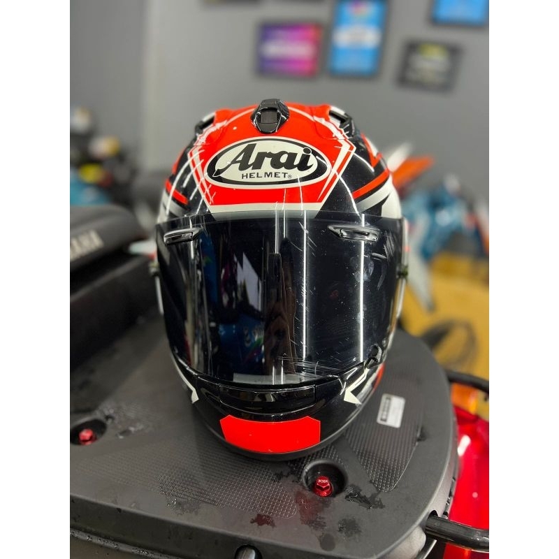 Arai Rx7x ghost red