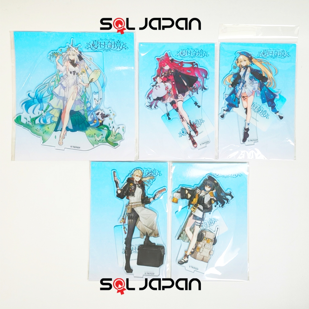 Fate Grand Order FGO Fes 2024 Shanghai CN Acrylic Stand Caster Artoria Arthuria Morgan Baobhan Sith 