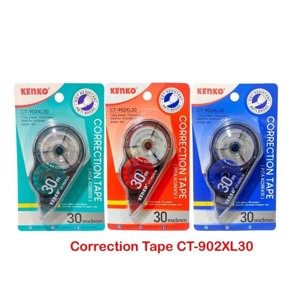 

CORRECTION TAPE KENKO CT 902 PANJANG 30 METER