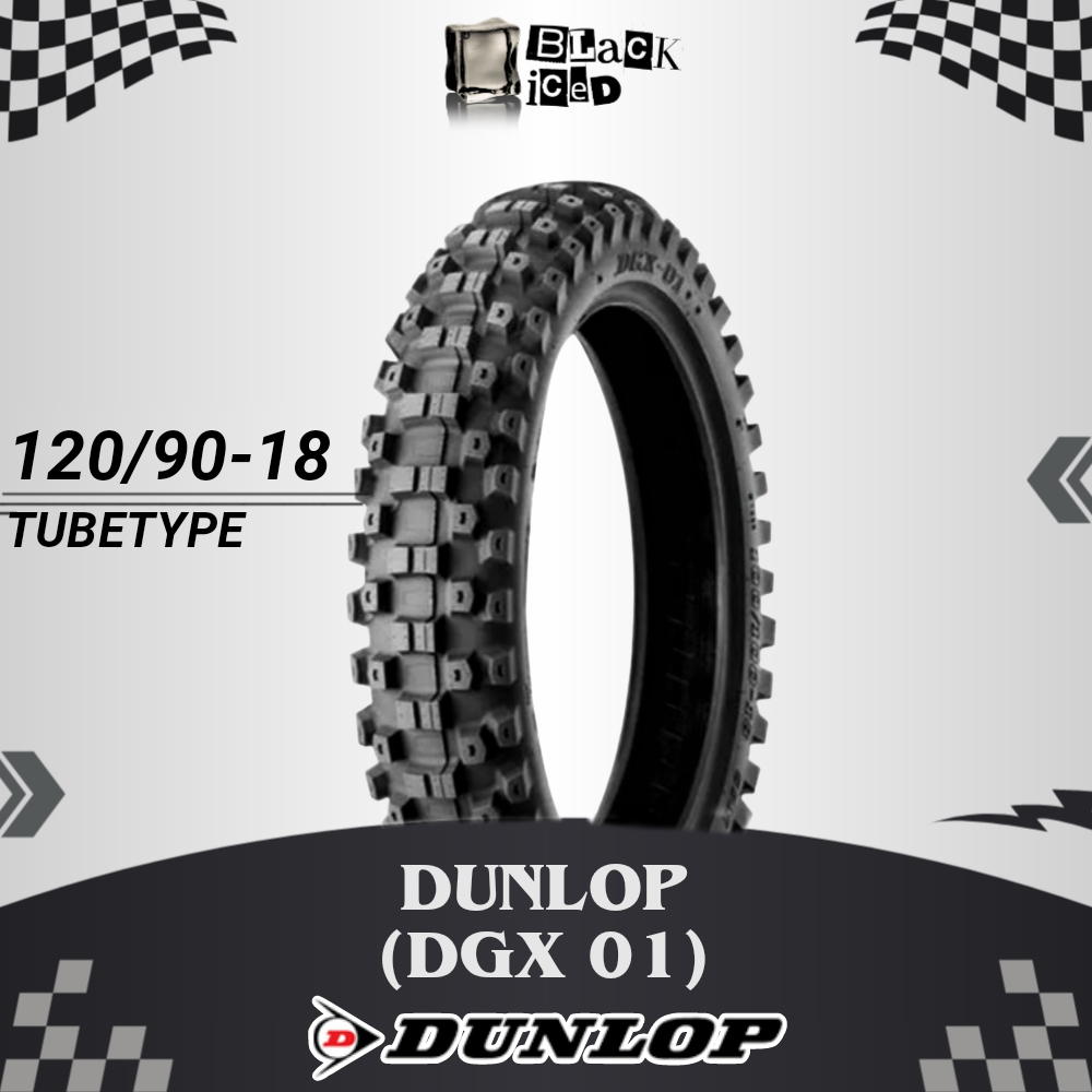 DUNLOP DGX-01 BAN MOTOR TRAIL/CROSS UKURAN 100/100-18 | 110/90-18 | 120/90-18 | 80/100-21 BAN MOTOCR