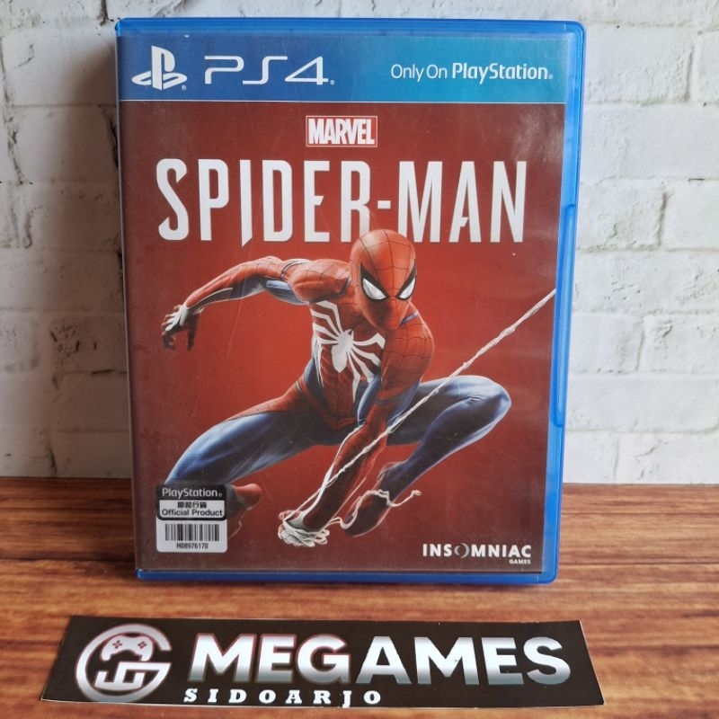 Kaset BD PS4 Murah Marvel Spiderman - Second/Bekas