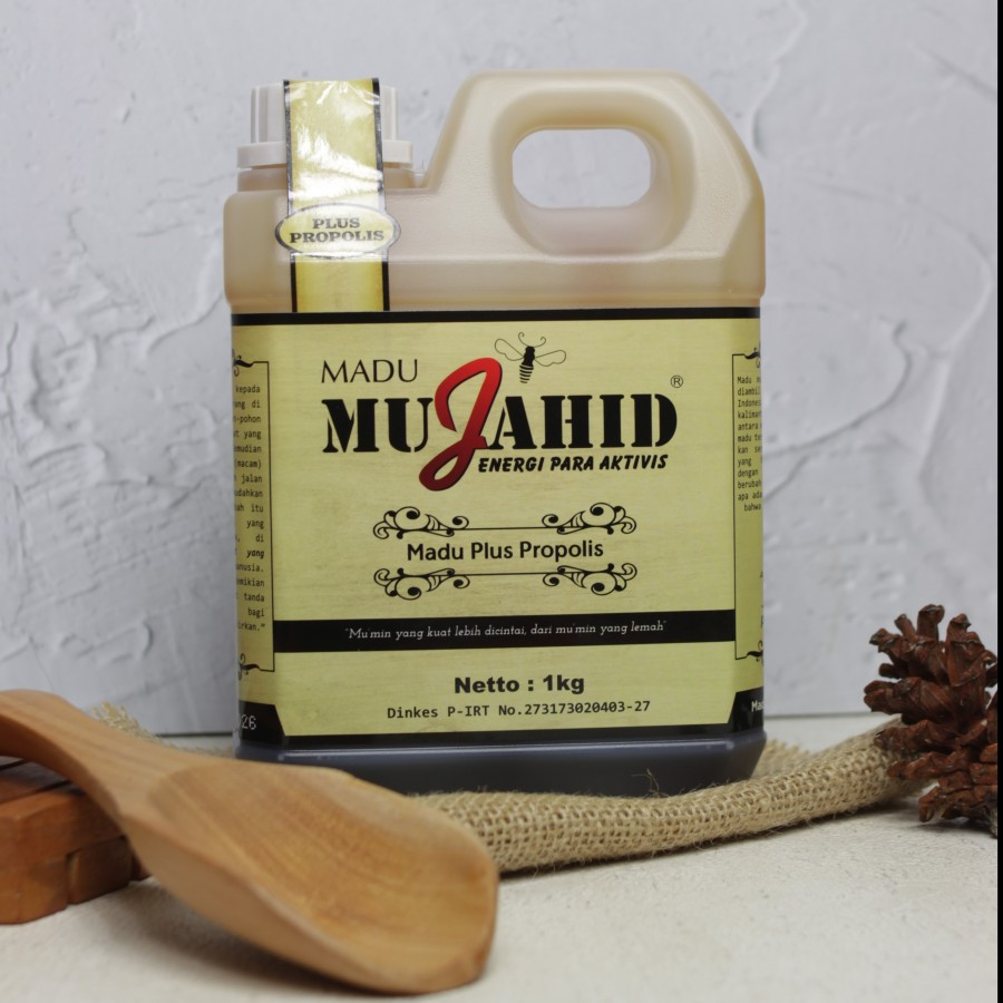 

Madu Hutan MUJAHID 1kg Asli + Propolis (Kemasan Baru)