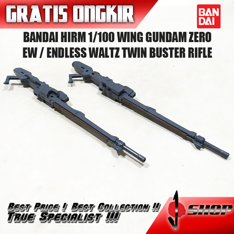 BANDAI HIRM 1/100 WING GUNDAM ZERO EW / ENDLESS WALTZ TWIN BUSTER RI-FLE MG1474