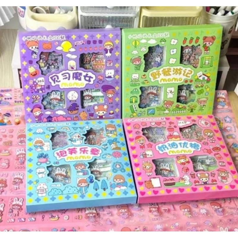 Stiker Momo isi 100 lembar