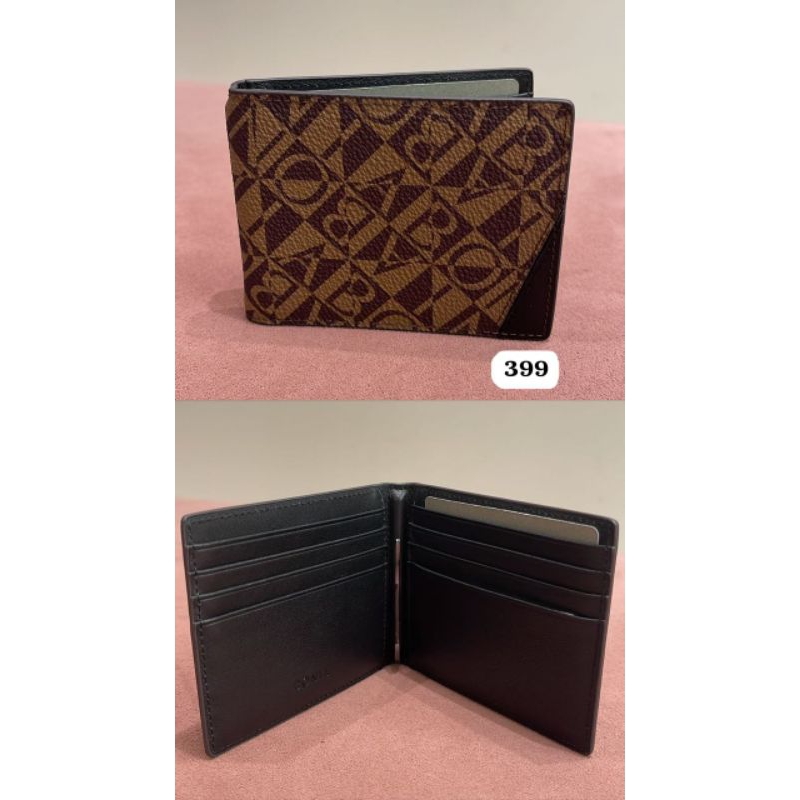 dompet pria monogram Bonia ori