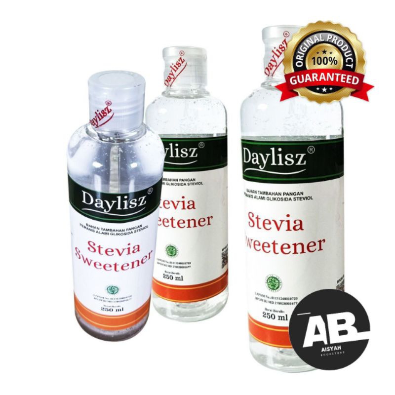 

STEVIA SWEETENER DAYLISZ 250 ml Produksi : CV. SARSY SINAR STEVIA