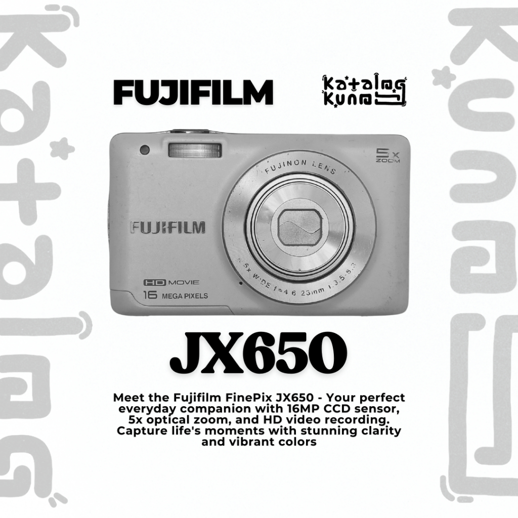 Digicam Fujifilm Finepix JX650 (Milky White)