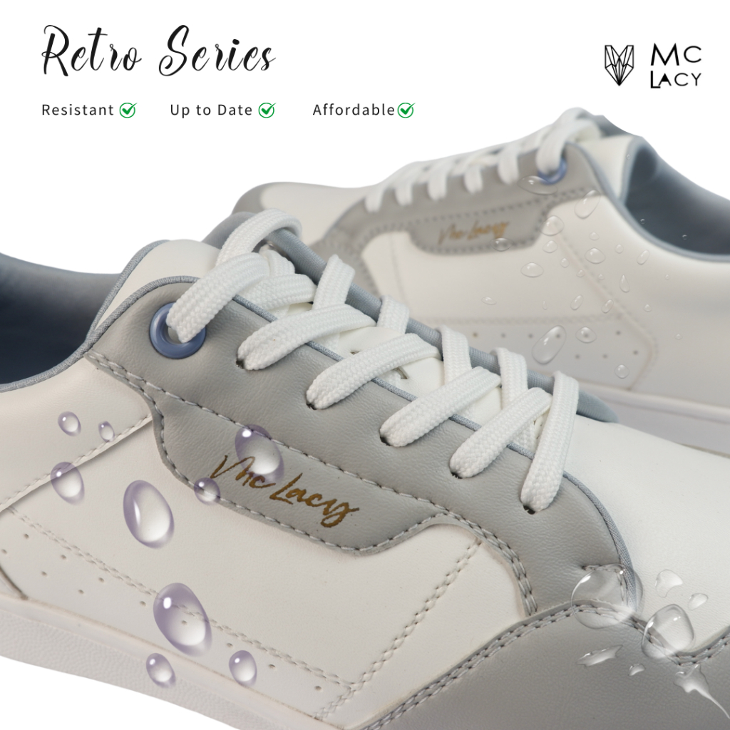MCLACY - Sepatu Local Sneakers - Retro Dust/Rust