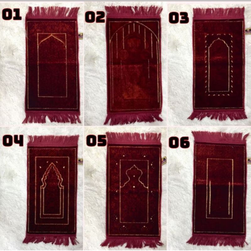 PAKET HEMAT 5/10 PCS SAJADAH ANAK MADE BY TURKEY// SAJADAH KECIL//SAJADAH MINI PREMIUM//SAJADAH ANAK