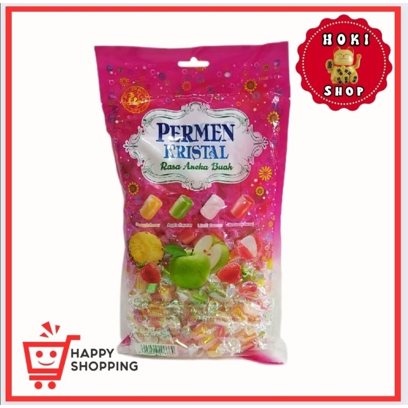 

Permen Kristal Aneka Rasa Buah 500gr / Permen Buah / Permen Import