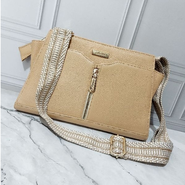 Fiorenza Tas selempang wanita kulit asli Carly slingbag 9292M genuine leather bag