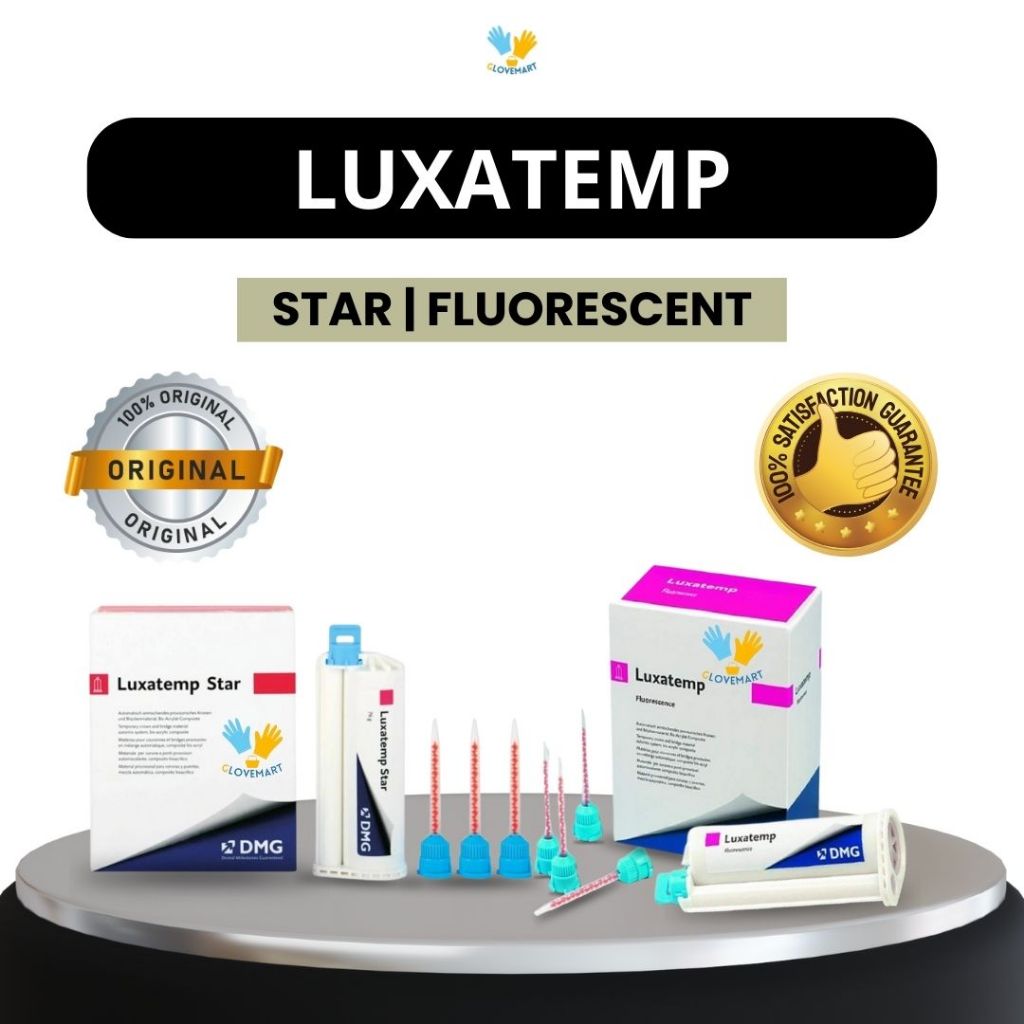Luxatemp / Temporary crown / Bahan Temporary Bridge / Temporary Veneer / Crown Sementara
