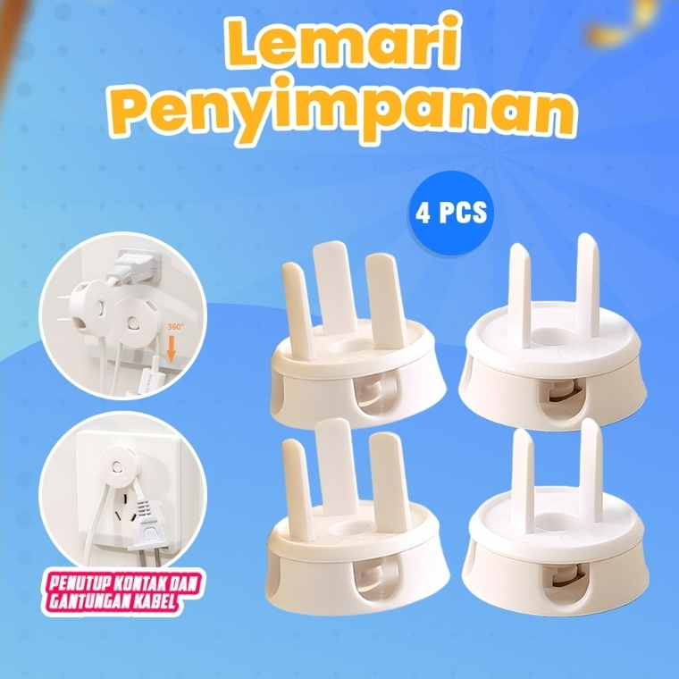 Pengaman Stop Kontak Penutup / Pelindung  Tutup Stop