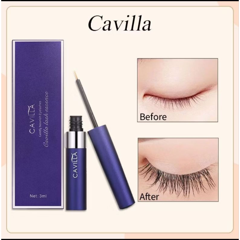 Cavilla Essence Eyelash & Eyebrow Serum 3 ml | Cavilla Eyelash Serum 100% Original