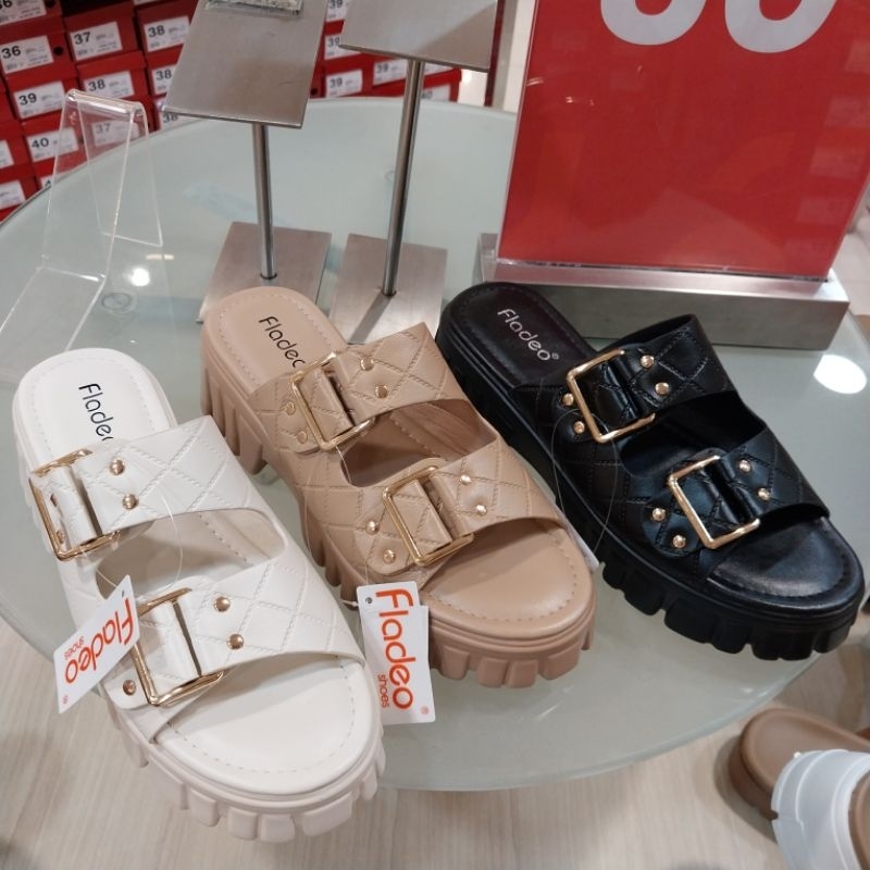 FLADEO sandal wanita wedges 5cm original