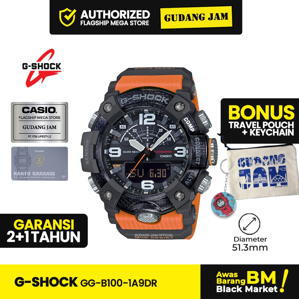 Jam Tangan G-Shock GG-B100-1A9DR GG-B100-1A GG-B100 GGB100 GG B100